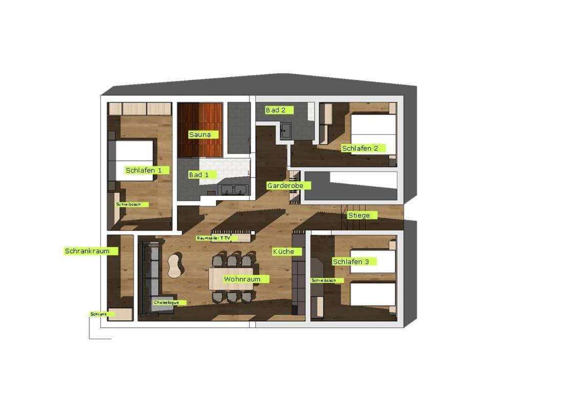 Biobauernhof Schneiderbauer Apartment Unken Ngoại thất bức ảnh